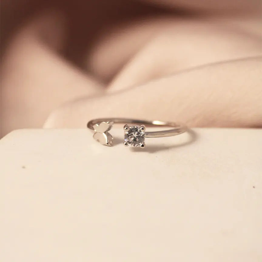 Beautiful Diamond Fly Ring - Salty Accessories
