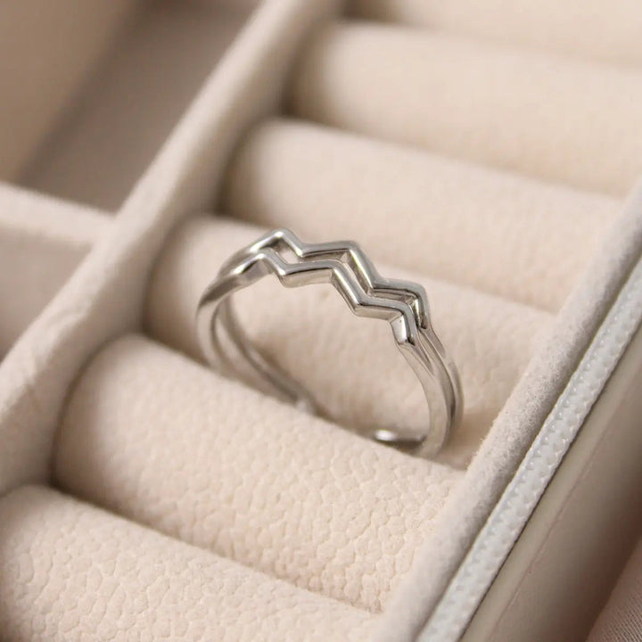 Wonder woman Silver Band - Salty Accessories