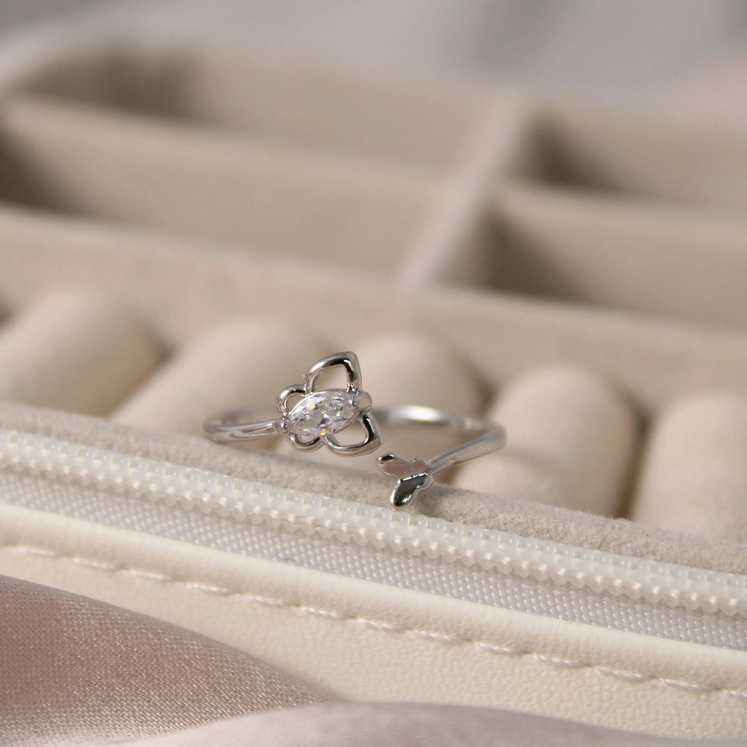 Fly Together Silver Band - Salty Accessories