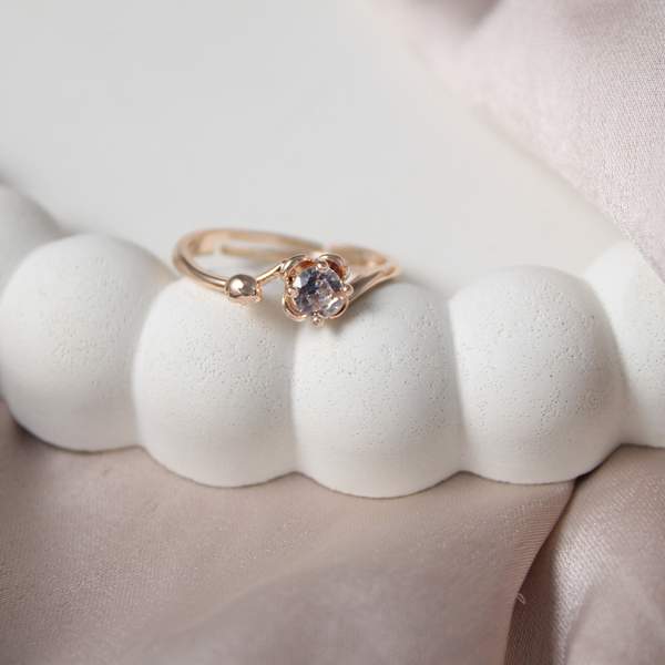 Blessed Lily Golden Ring