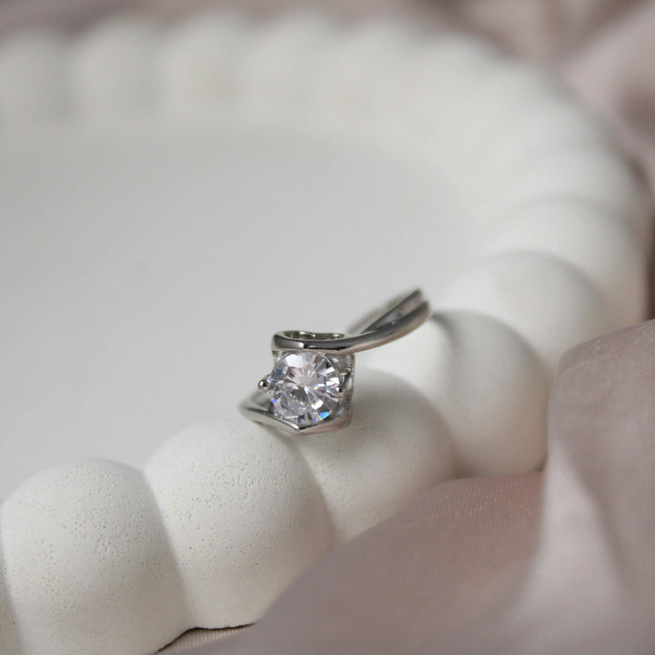 Curved Love Crystal Band - Salty Accessories
