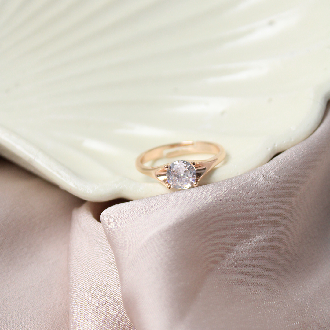 Angelina Crystal Ring - Salty Accessories