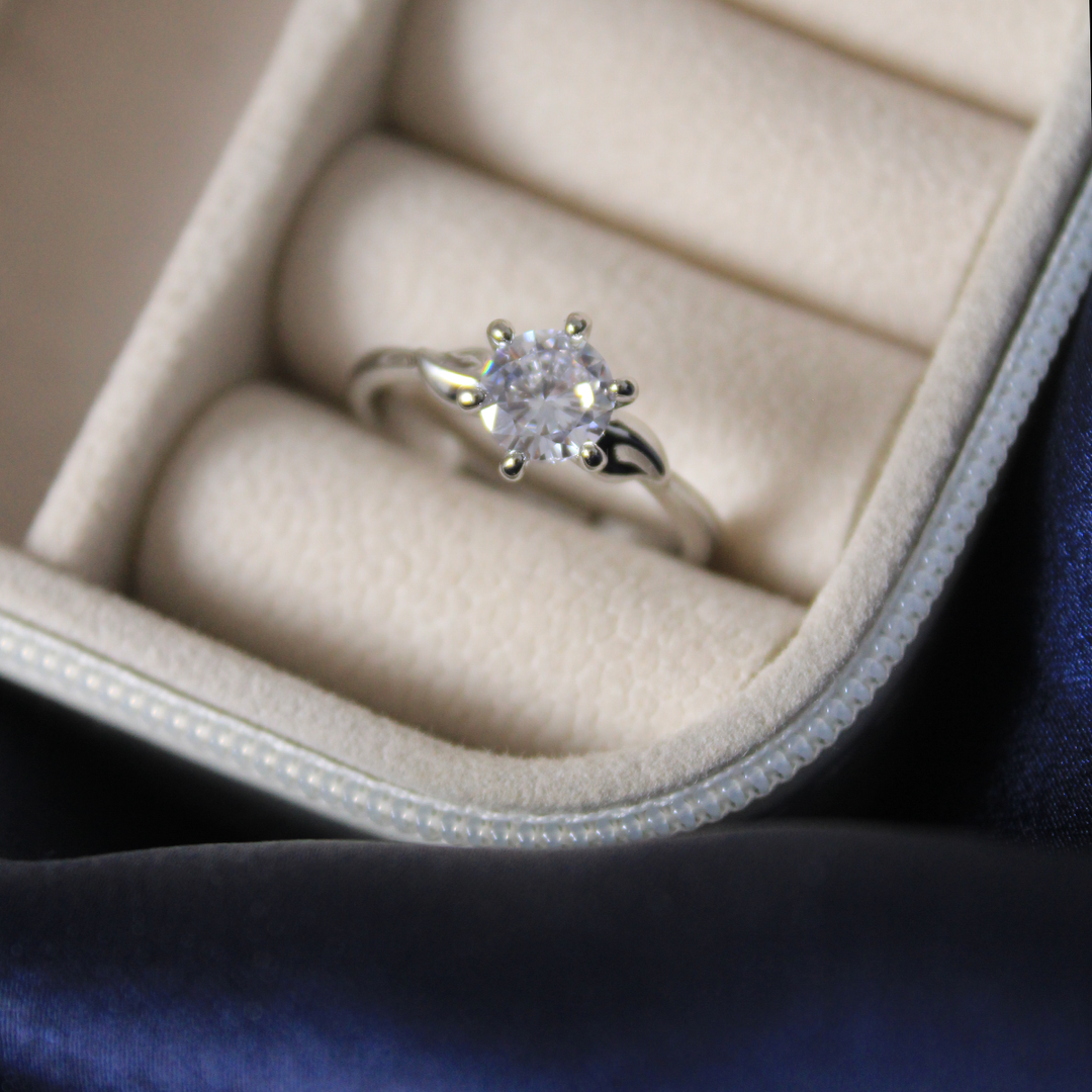 Dual Petal Silver Ring - Salty Accessories