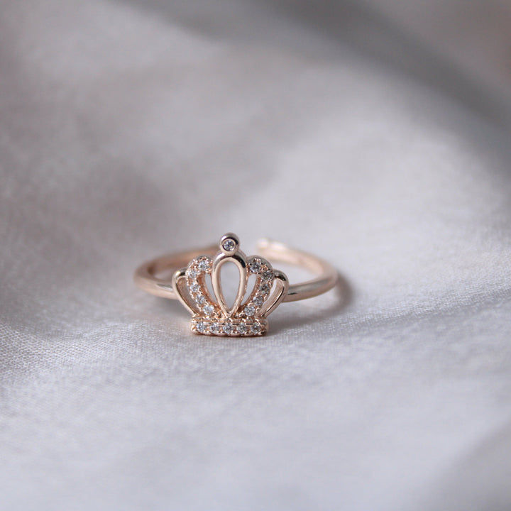 Prom Queen Rose Gold Ring - Salty Accessories
