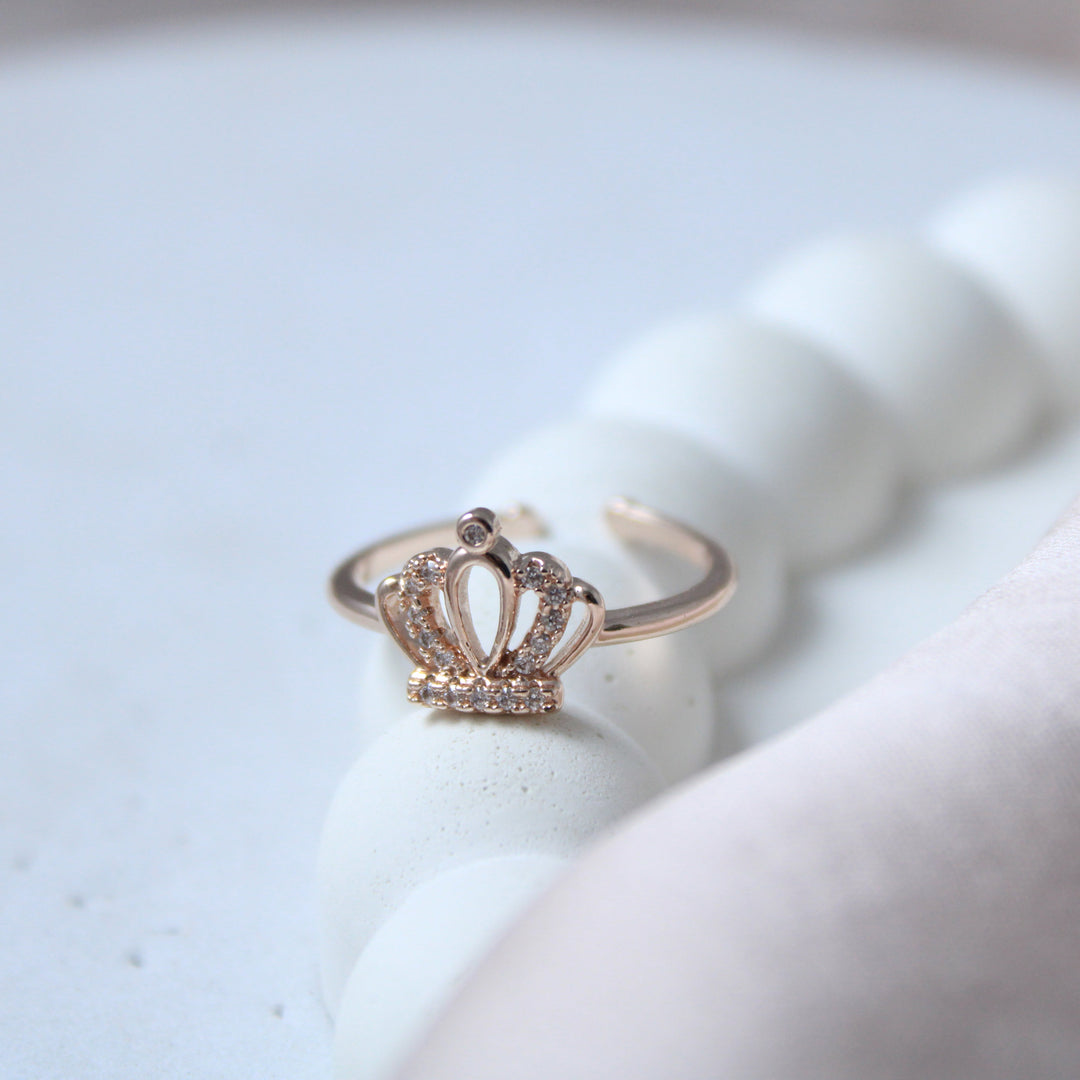 Prom Queen Rose Gold Ring - Salty Accessories
