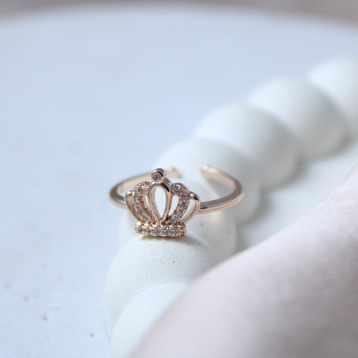 Prom Queen Rose Gold Ring - Salty Accessories