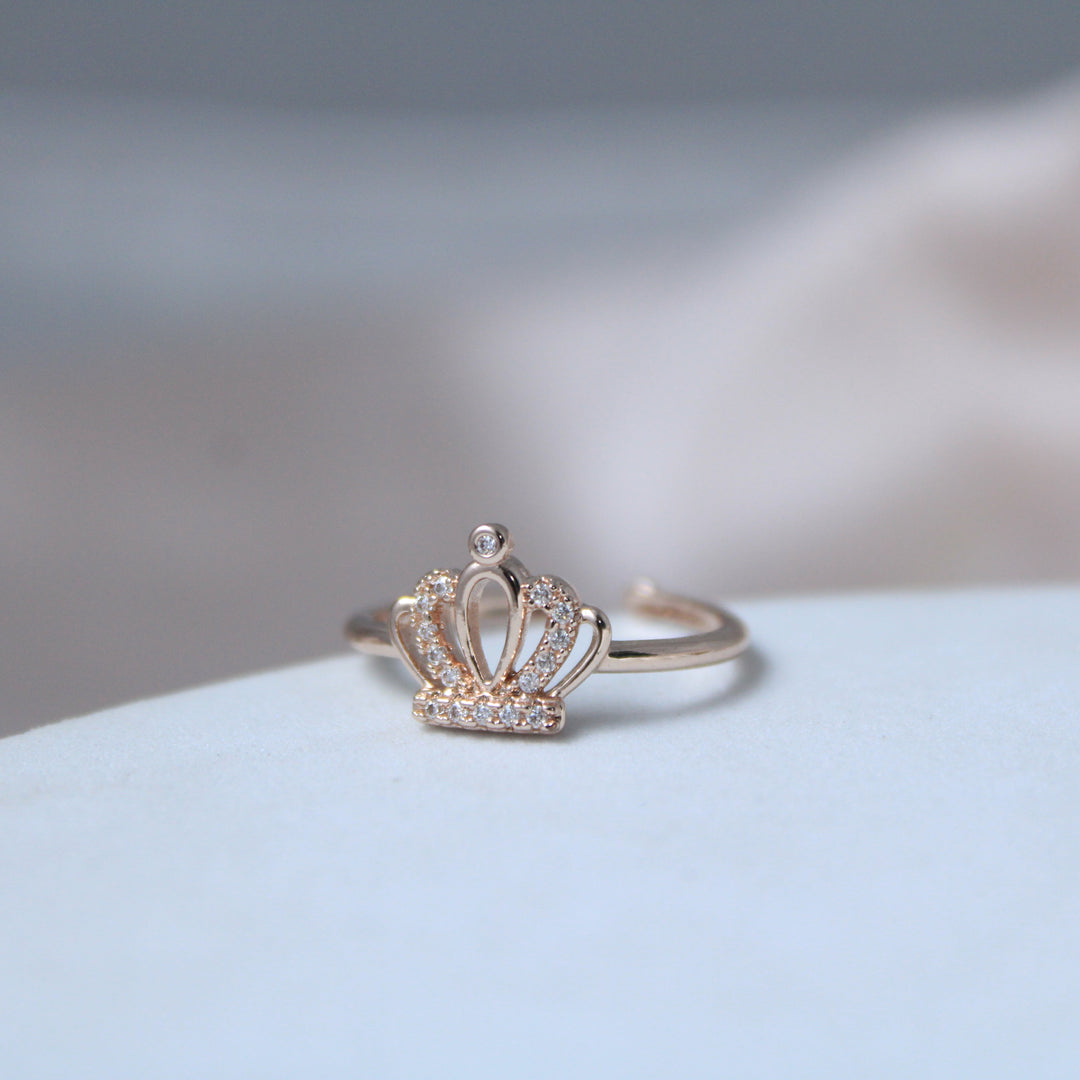 Prom Queen Rose Gold Ring - Salty Accessories