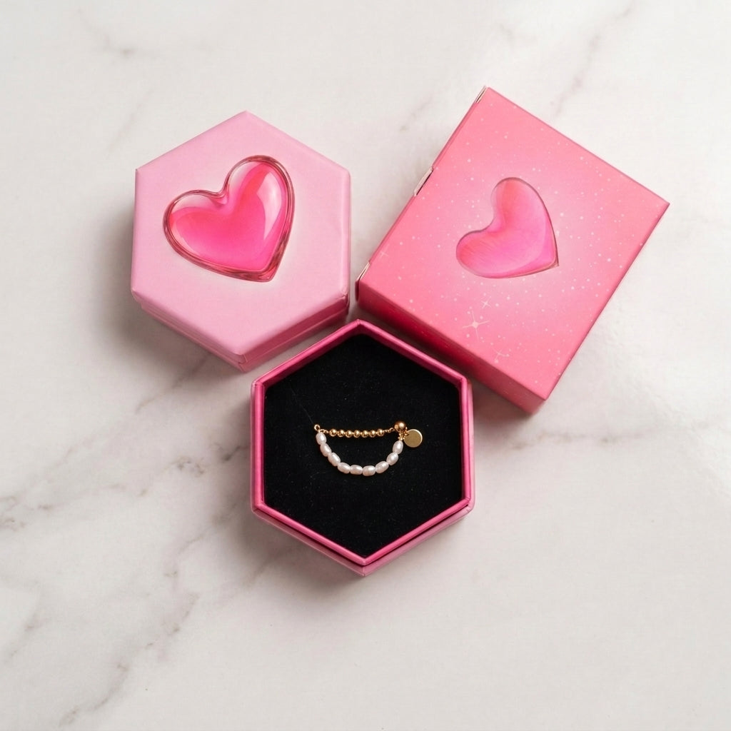 Pearlescent Chain Ring