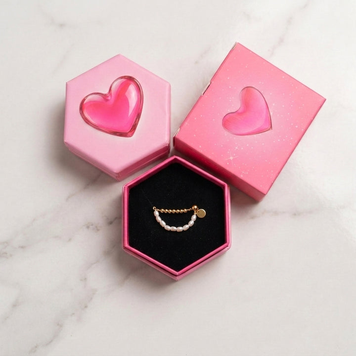 Pearlescent Chain Ring