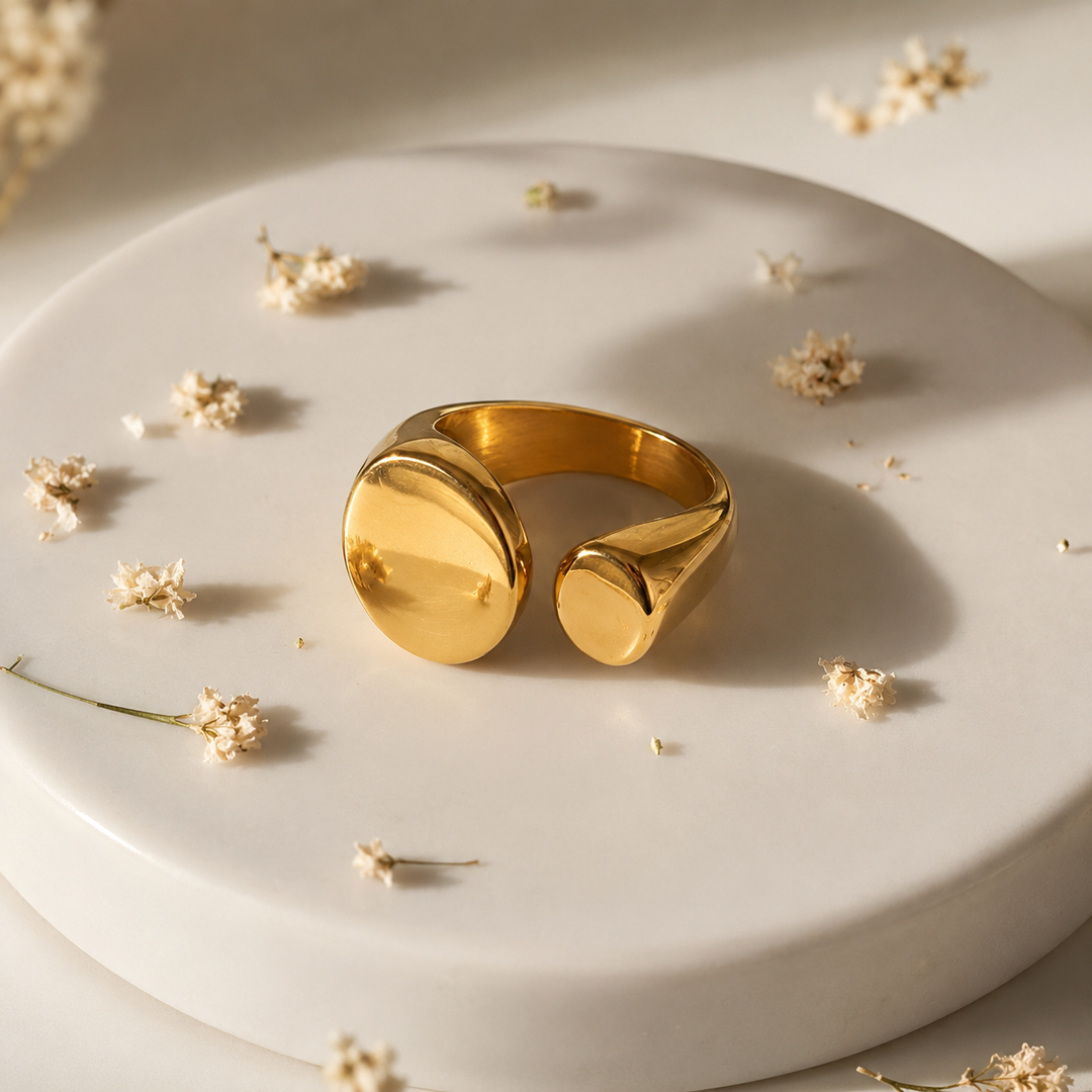 Mystic Goldscape Ring