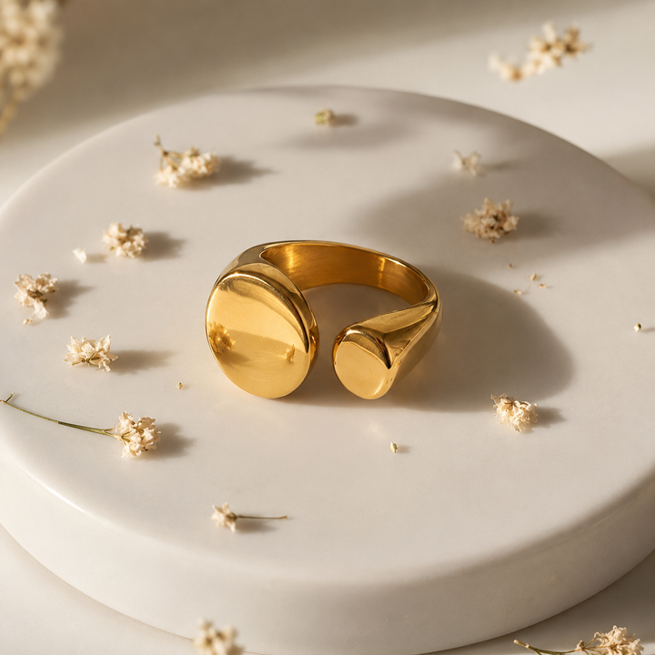 Mystic Goldscape Ring
