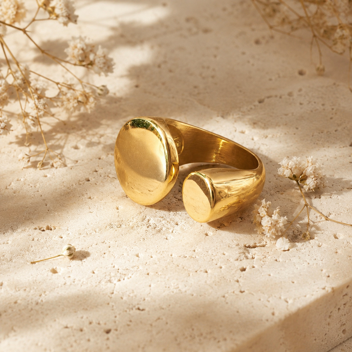 Mystic Goldscape Ring