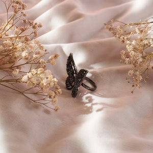 Black Beauty Bliss Ring - Salty Accessories