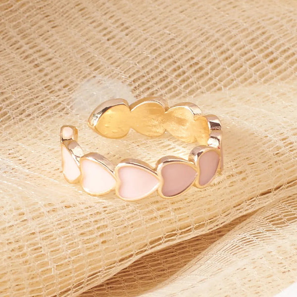Mocha Me Hearts Ring