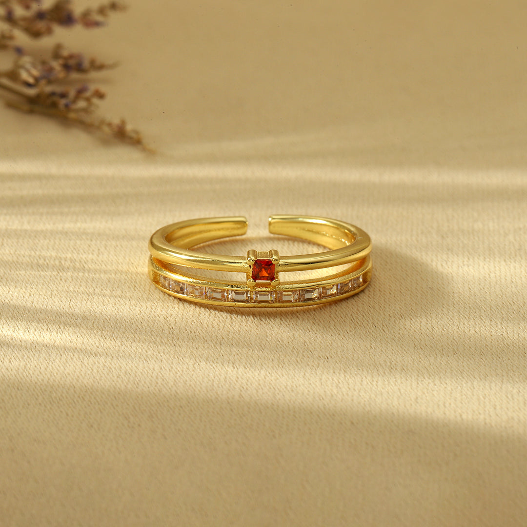 Firelight Elegance Ring