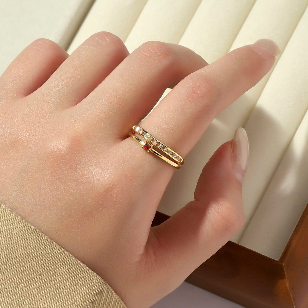 Firelight Elegance Ring