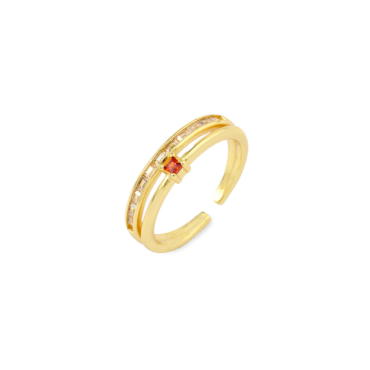 Firelight Elegance Ring