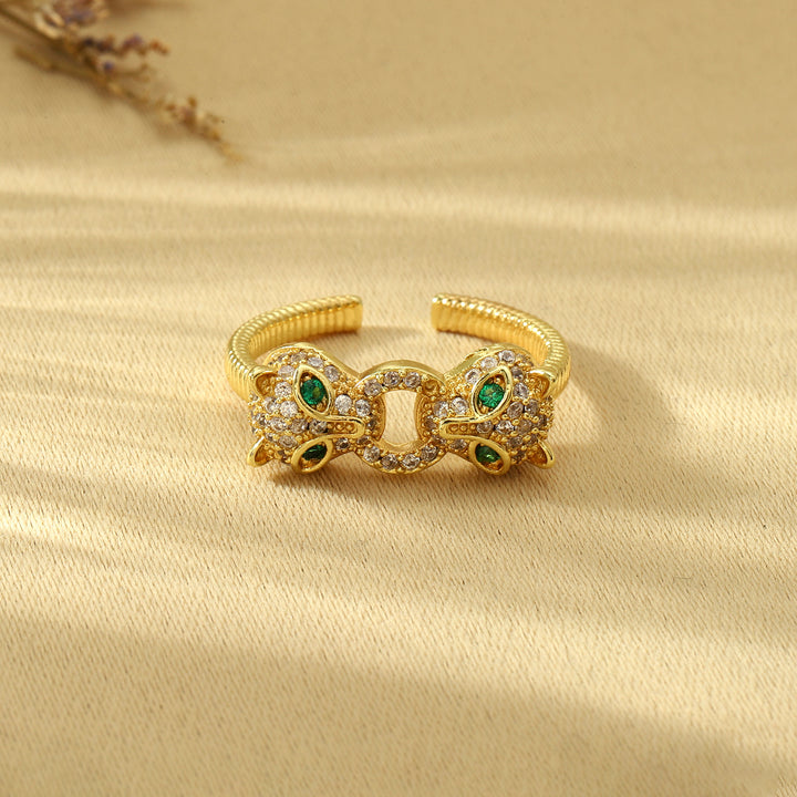 Fierce Feline Ring