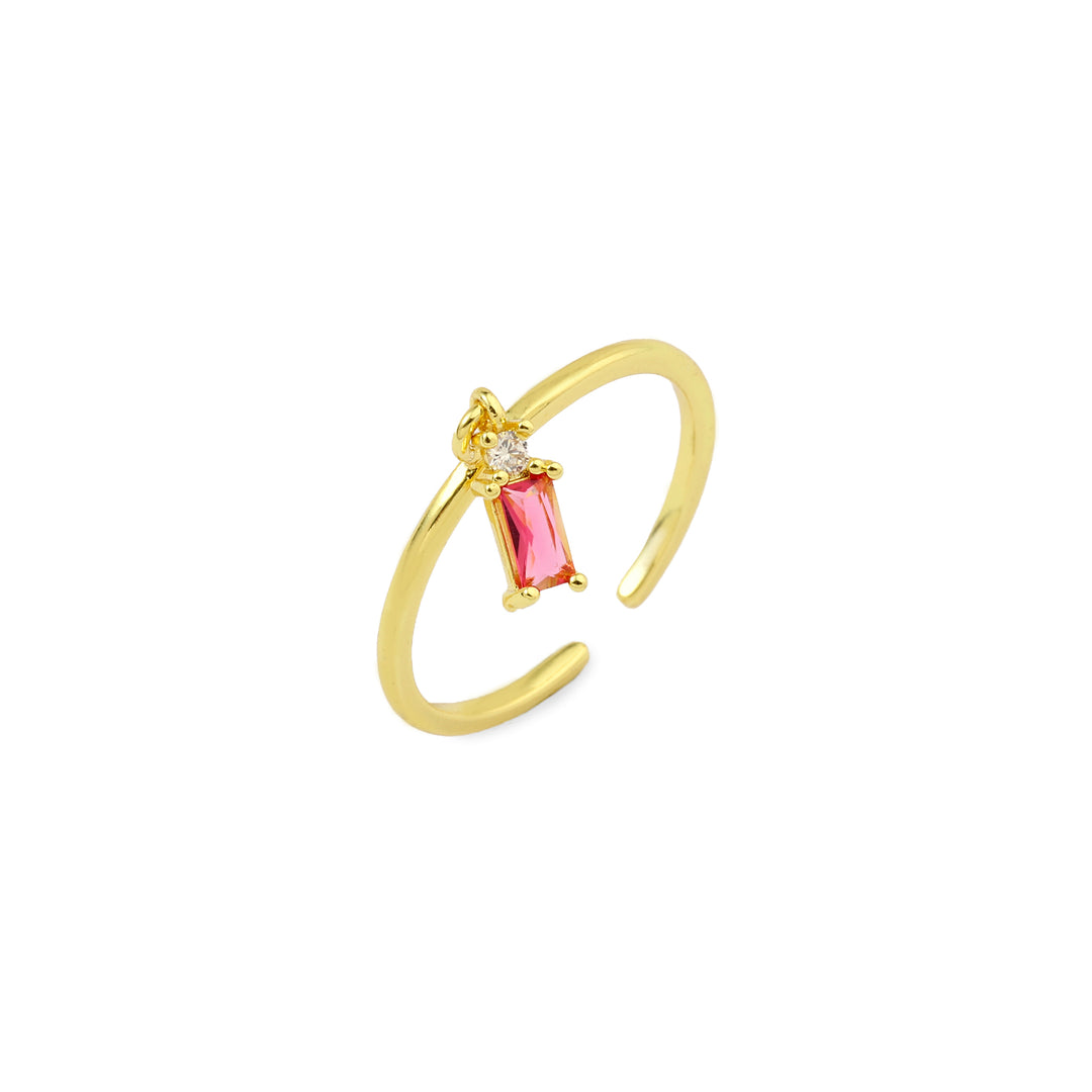 Ruby Tassel Ring - Salty Accessories