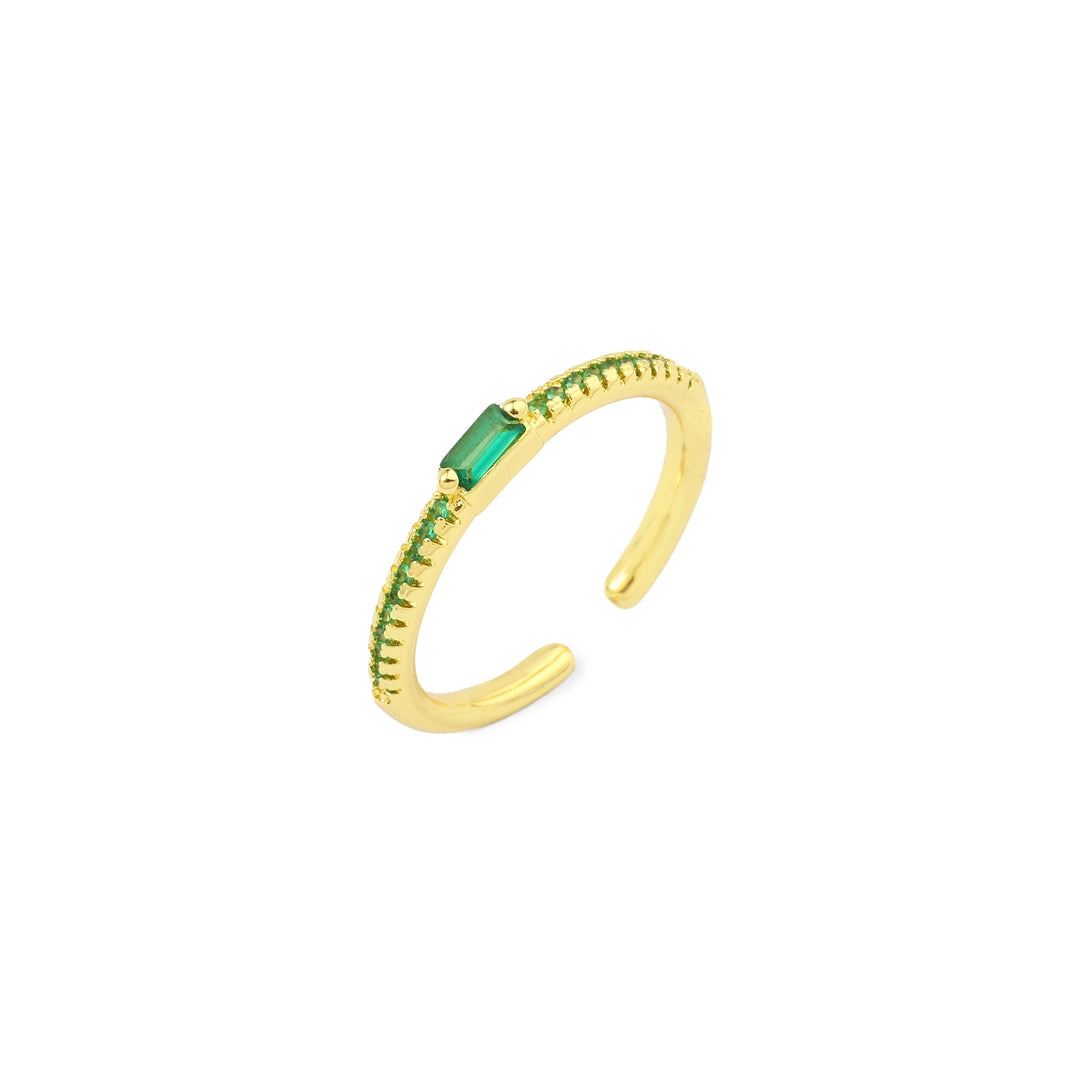 Forget Me Not Ring - Green