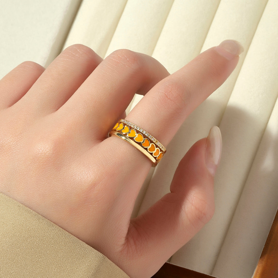 Tint Tango Ring - Yellow - Salty Accessories