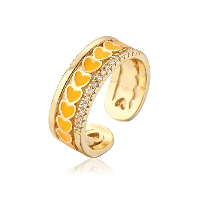 Tint Tango Ring - Yellow - Salty Accessories