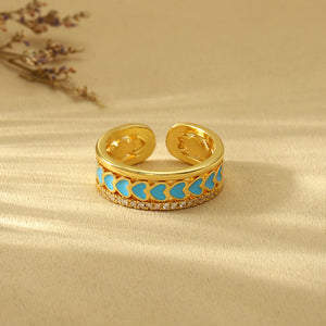 Tint Tango Ring - Soft Blue - Salty Accessories