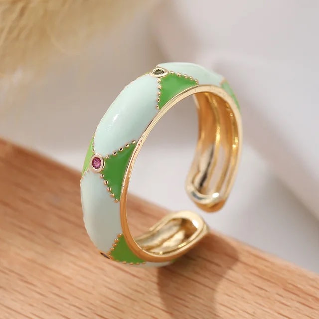 Mint Sorbet Ring - Salty Accessories