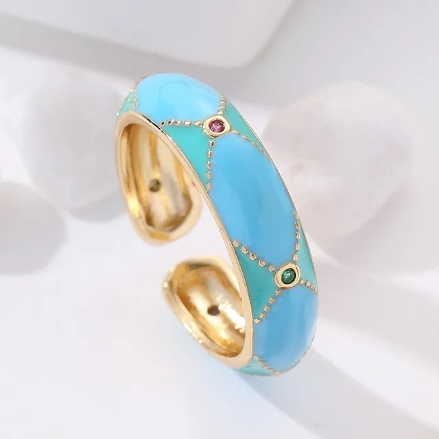 Pea Sorbet Ring - Salty Accessories