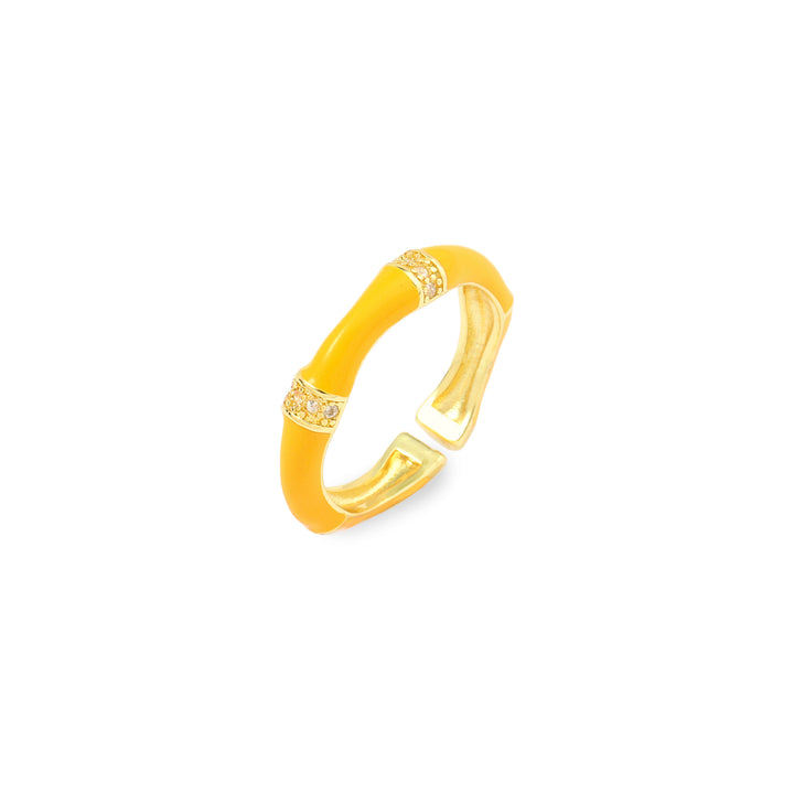 Honeyed Love Ring - Yellow