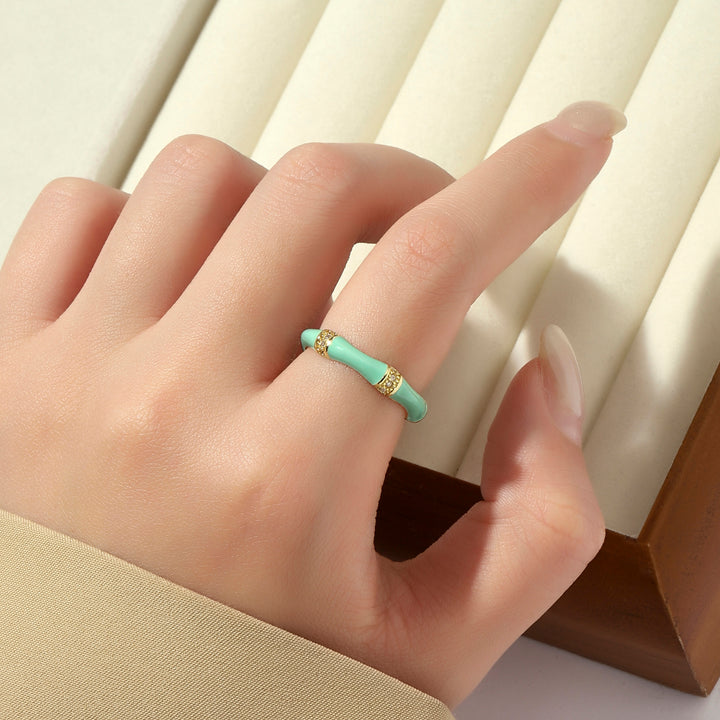 Honeyed Love Ring - Blue - Salty Accessories