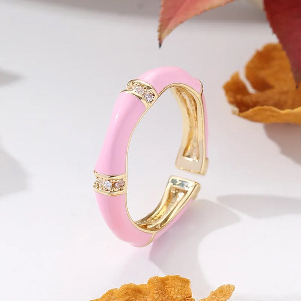 Honeyed Love Ring - Pink