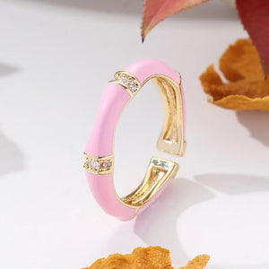 Honeyed Love Ring - Pink