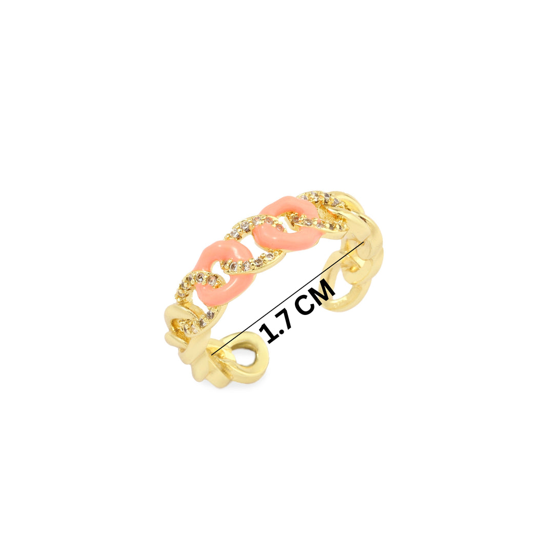 Forever Love Diamond Ring - Rose - Salty Accessories