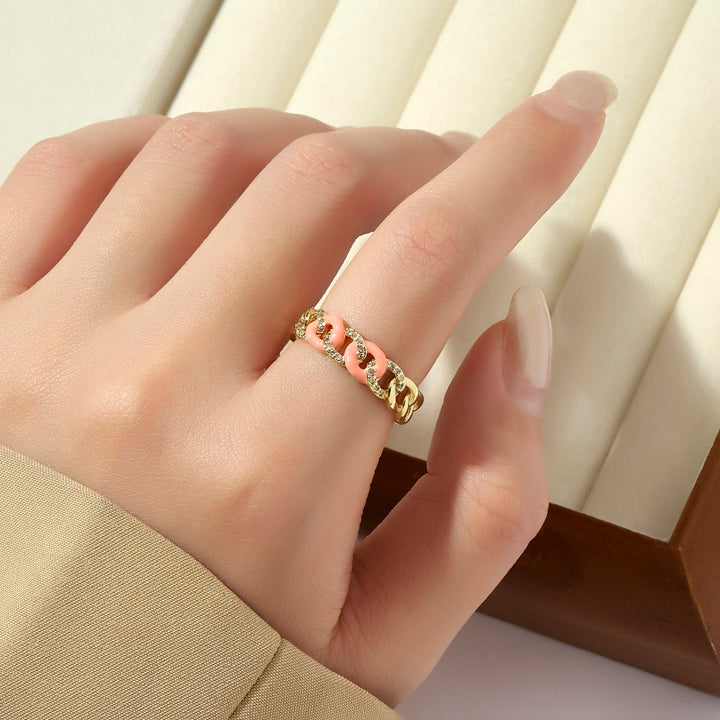 Forever Love Diamond Ring - Rose