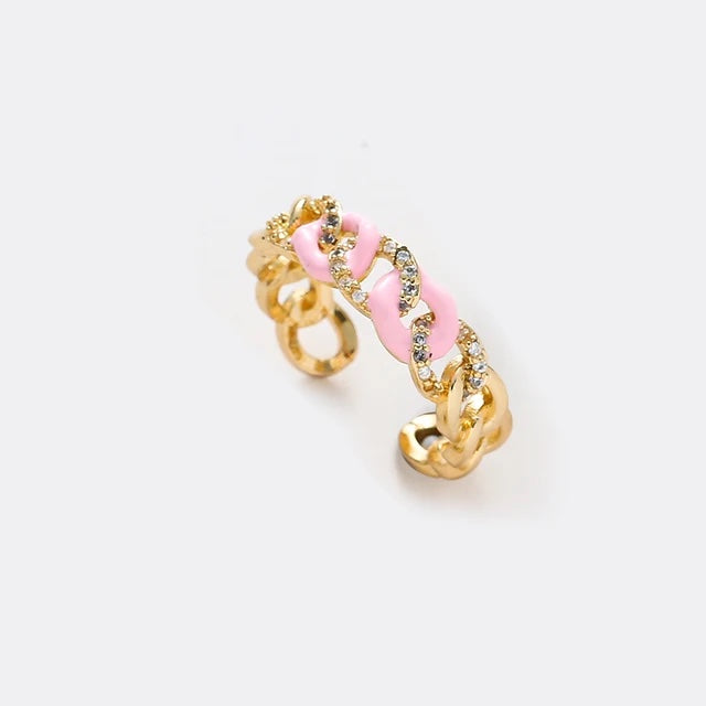 Forever Love Diamond Ring - Rose - Salty Accessories