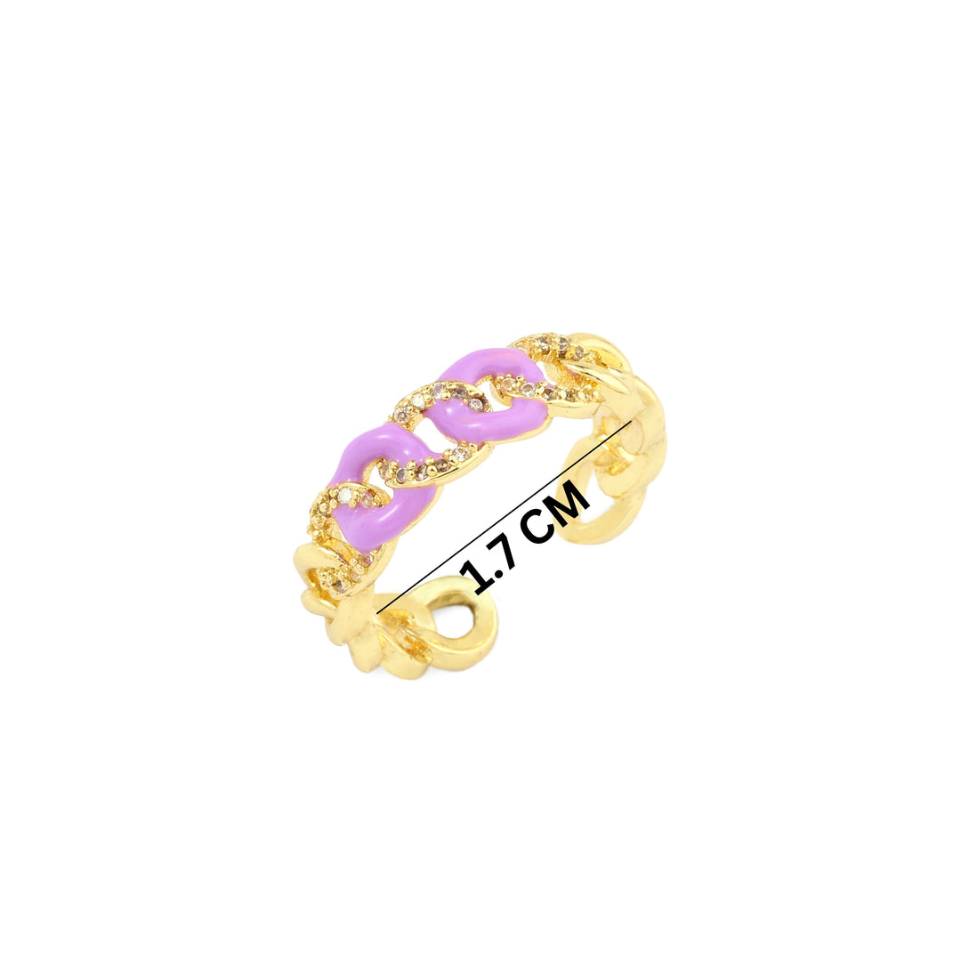 Forever Love Diamond Ring - Lilac - Salty Accessories