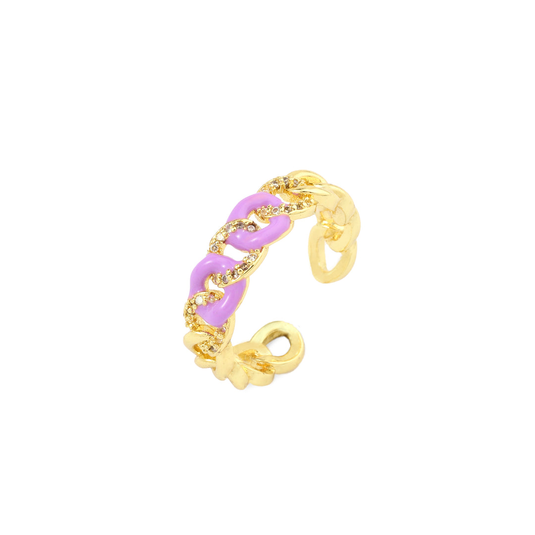 Forever Love Diamond Ring - Lilac
