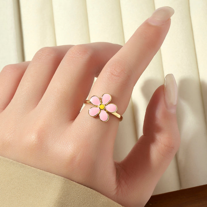 Rosy Bud Ring - Salty Accessories