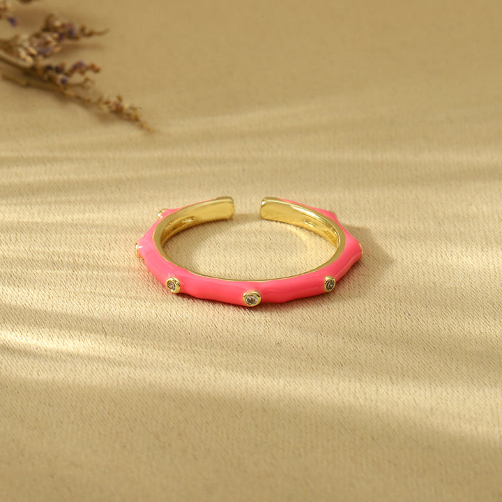 Sinister Splendor Ring - Pink - Salty Accessories