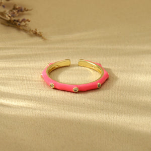 Sinister Splendor Ring - Pink