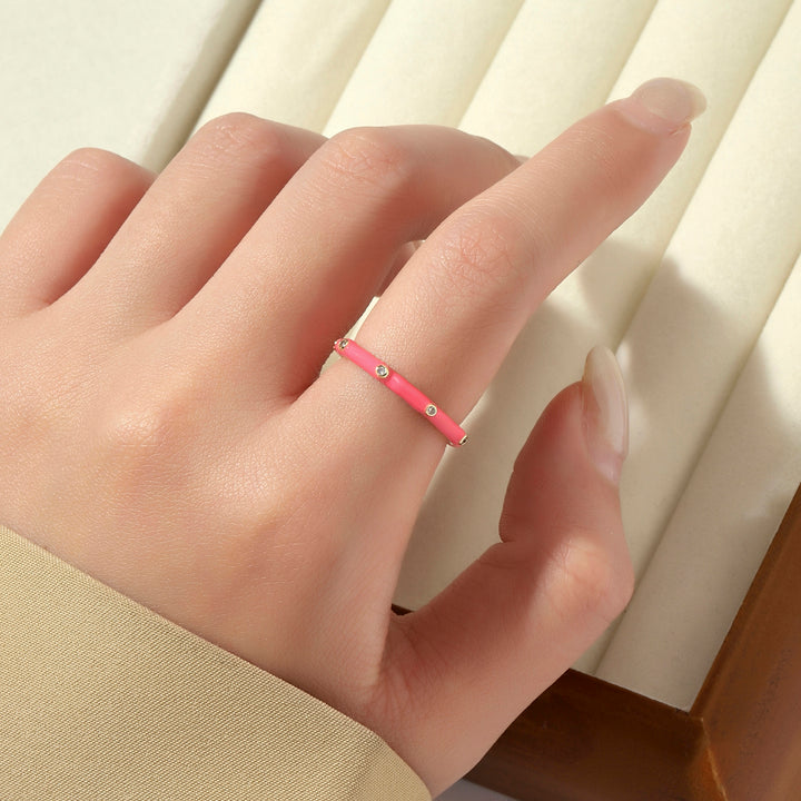 Sinister Splendor Ring - Pink