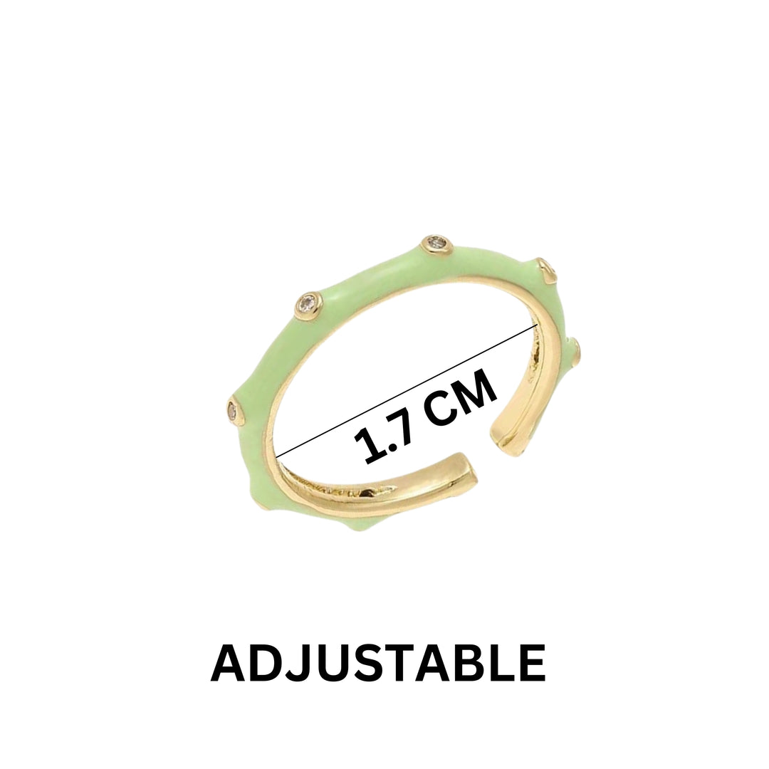 Sinister Splendor Ring - Green
