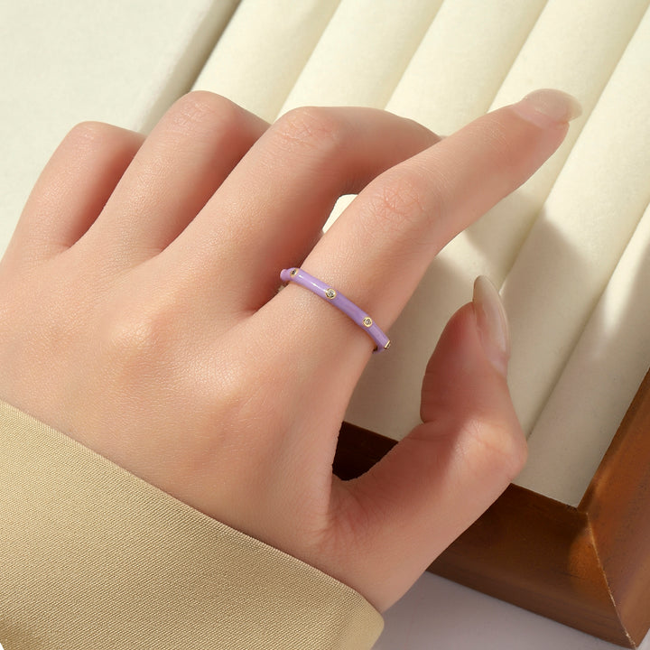 Sinister Splendor Ring - Purple