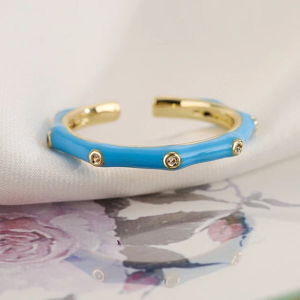 Sinister Splendor Ring - Blue