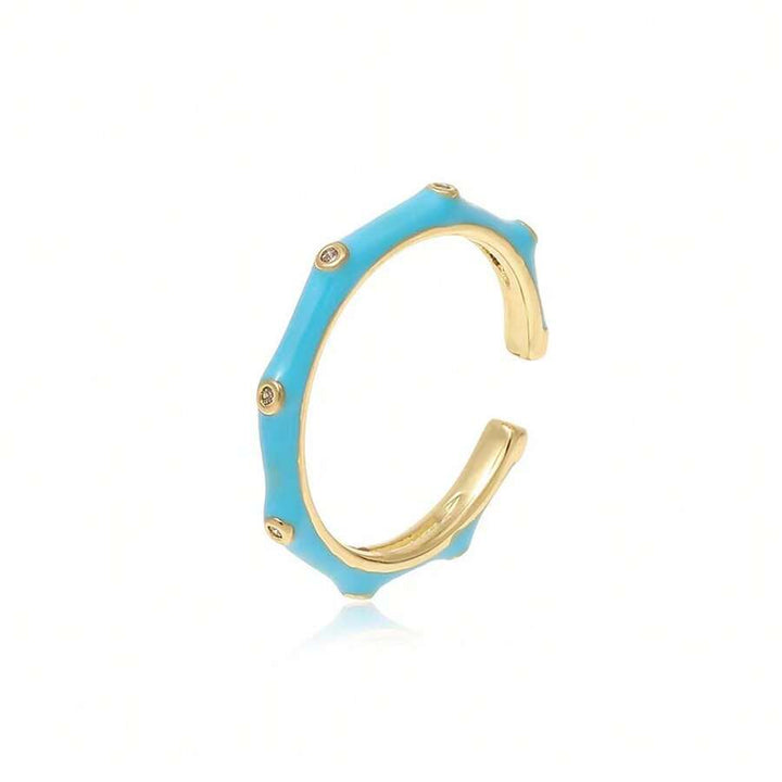Sinister Splendor Ring - Blue