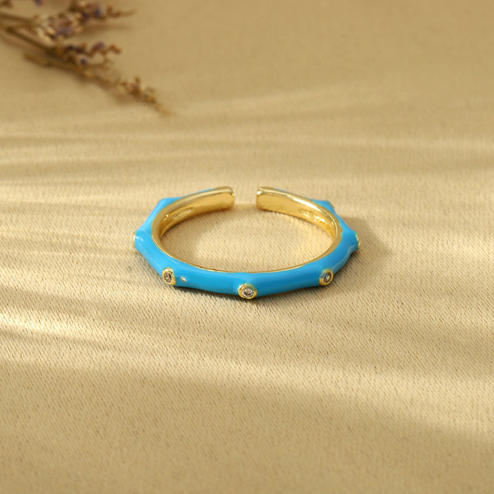 Sinister Splendor Ring - Blue