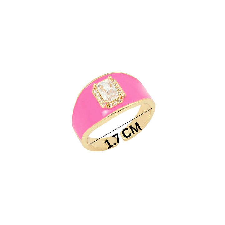 Bold Pink Ring - Salty Accessories