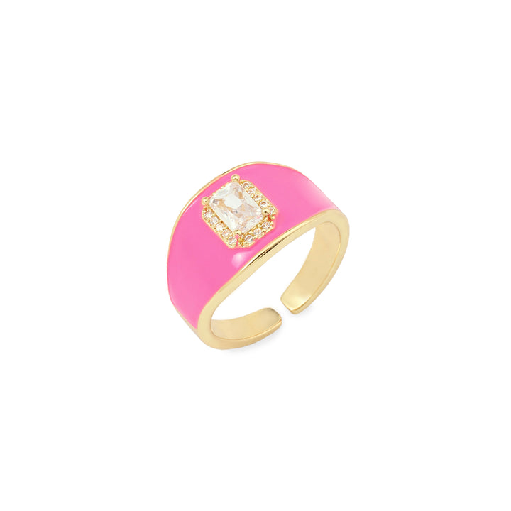 Bold Pink Ring - Salty Accessories