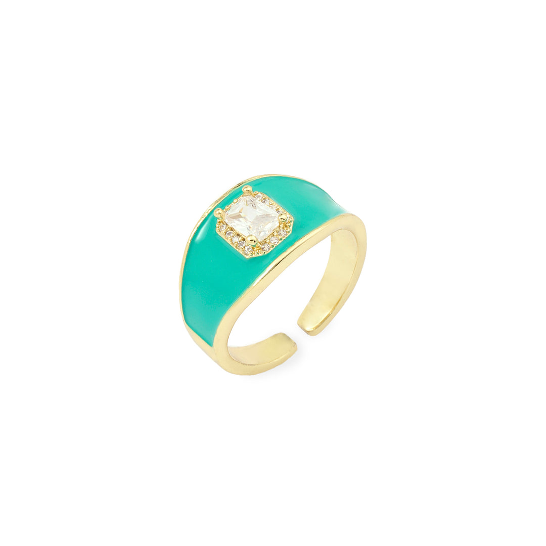 Bold Green Ring - Salty Accessories